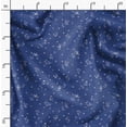 thumbnail image 2 of Soimoi Pure Silk Blue Fabric By the Yard - 42 Inch Wide -Floral & Leaf Floral Pattern Fabric - Botanical and Elegant Designs for Various Uses Printed Fabric, 2 of 6