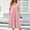 Dresses-546Pink, variant on Gamivast Work Dresses for Women Short Sleeve V-Neck Pleated Front A Line Dress Knee Length Solid Swing Dress Business Casual Office Church Wear