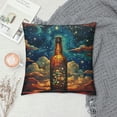 thumbnail image 2 of Pack Decorative Throw Pillow Covers  Square Cushion Cover Boho Farmhouse Pillowcase for Couch Sofa Bedroom Living Room Home Decor Beer Pillow Case, 2 of 5