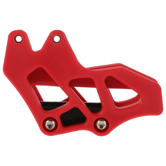WEAVILUX Off Road Motorcycle Chain Guard Red Plastic 1Pack 5.5x2.4x1.6in