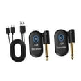 thumbnail image 4 of 2pcs transmisor de guitarra transmisor de audio receptor adaptador de guitarra receptor para violines de piano de teclado, 4 of 8