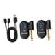 thumbnail image 4 of 2pcs transmisor de guitarra transmisor de audio receptor adaptador de guitarra receptor para violines de piano de teclado, 4 of 8