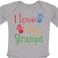 thumbnail image 4 of Inktastic I Love My Gramps Cute Grandkids Boys or Girls Long Sleeve Baby Bodysuit, 4 of 5