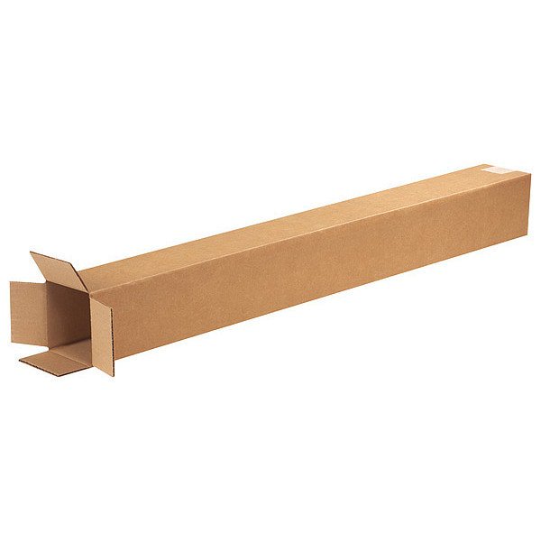 4x4x36 Recyclable Corrugated Cartons – Kraft, 25/Case By ShippingSuppliesByMail