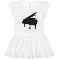 thumbnail image 3 of Inktastic Piano Silhouette Girls Toddler Dress, 3 of 5