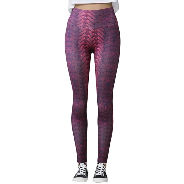 WILLBEST Pantalones de Yoga de Cintura Alta Con Estampado Para Mujer, Leggings Ajustados Para Entrenamiento, Ropa Deportiva Informal, Cómodos y Elásticos. Extra Grande