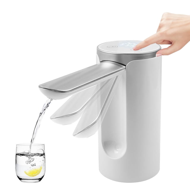 Dispensador de agua automático con selección de cantidad de agua Dispensador de agua eléctrico plegable