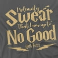 thumbnail image 3 of Harry Potter No Good Women's Boxy Cropped T-Shirt Casual Graphic Tee, 3 of 6