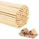 thumbnail image 5 of 100 Uds. Varillas de madera para pasadores, varillas redondas de bambú sin terminar, varillas para manualidades de madera, varillas para manualidades, 5 of 5