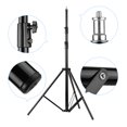 thumbnail image 2 of FlyFlise Studio Photography Light Tripod Stand Adjustable Aluminum Alloy for Supporting Flash Lights Softbox with, 2 of 8
