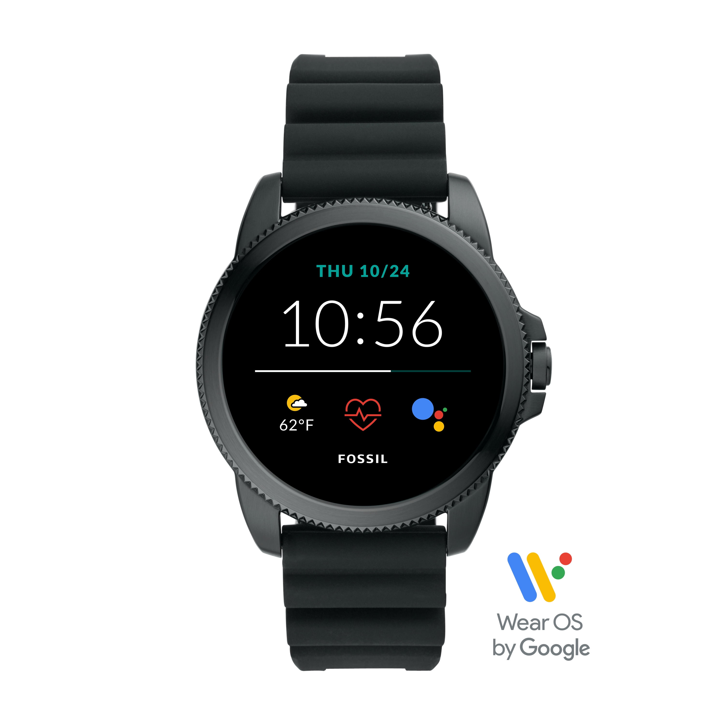 Fossil Gen 5E Smartwatch - Black Silicone - Walmart.com - Walmart.com