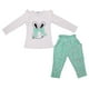 thumbnail image 1 of Conjuntos de ropa y pantalones de algodón casual para bebés niñas, ideales para otoño., 1 of 9