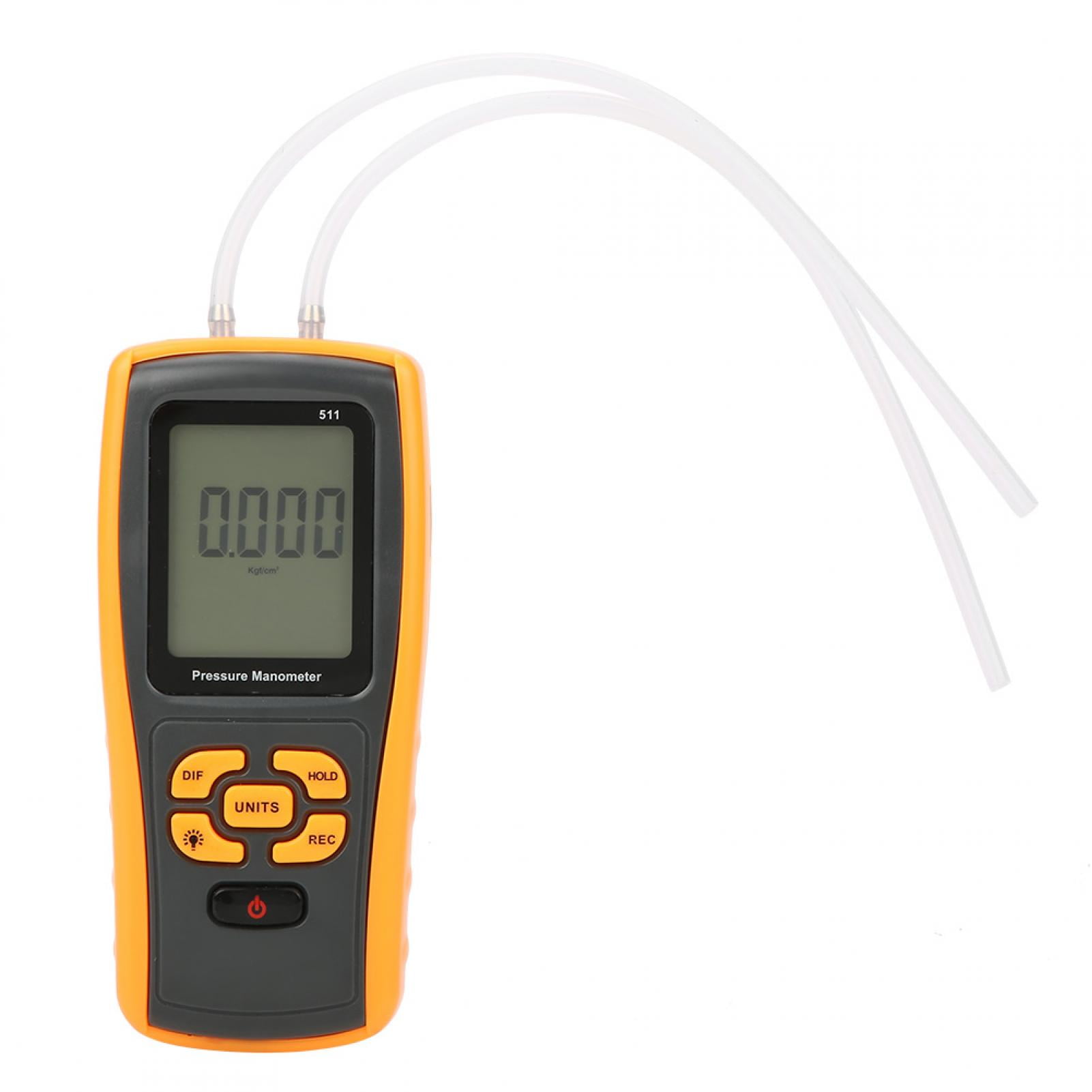 Manometer Tester, Differential Pressure Meter, Digital Gauge Manometer Tester For Blower Furnace