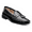 Black Leather, variant on Men's Nunn Bush Strafford Woven Moc Tassel Loafer