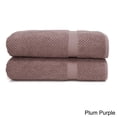 thumbnail image 4 of Authentic Hotel and Spa  Herringbone Weave Turkish Cotton Bath Towel (Set of 2) Charcoal Grey, 4 of 5