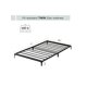 thumbnail image 2 of 6-pulgada tamaño individual/tamaño completo/queen size blanca/negra metal low marco de cama-heavy duty mattress foundation no box spring required easy to assemble con strong bearing capacity, 2 of 8