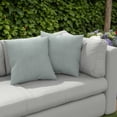 thumbnail image 6 of Sunbrella Throw Pillows Set of 2, UV Fade resistant & Water Repellent Square Throw Pillows (Inserts with Covers) for Indoor & Outdoor Use, 6 of 7