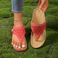 thumbnail image 5 of Orthopedic Sandals for Women - 2025 Arch Support Wedge Flip Flops Summer Comfortable Elegant Casual Beach Slippers, 5 of 5