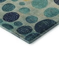 thumbnail image 3 of Addison Rugs Mayfield Premium Machine Washable Transitional Geometric Teal Rectangle Rug, 8' x 10', 3 of 7