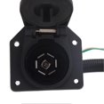 thumbnail image 5 of Multi Tow Trailer Adapter 7 Pin to 7 Way Blade and 4 Way Flat Wiring Harness Side Trailer Light Plug Connector Harness, 5 of 5