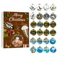 thumbnail image 2 of Taicans 24 Days Advent Calendar Christmas Countdown - Nature & Wildlife Theme Glass Ball Ornaments Set 2D,Daily Surprises for Kids & Adults,2025 Holiday Decor & Christmas Gift Idea, 2 of 5