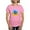 Pink, variant on CafePress - Pray For Ukraine Blue And Yellow Sunflower T Shirt - Women's Traditional Fit Dark T-Shirt