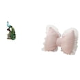 thumbnail image 1 of Estatua de , figura de escritorio, adorno de resina con lazo, funda de almohada de PP suave, pieza decorativa creativa adecuada para el hogar, 1 of 8