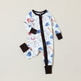 thumbnail image 3 of FYDUU Baby Boys Romper Jumpsuit Long Sleeve Comfortable Stylish Baby Onesies Bodysuits One-Pieces Crawling Sleeping Everyday Wear Adorable Clothes 12-18 Months, 3 of 3