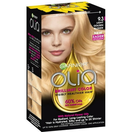 Garnier Olia Ammonia Free Hair Color 9 3 Light Golden Blonde 1