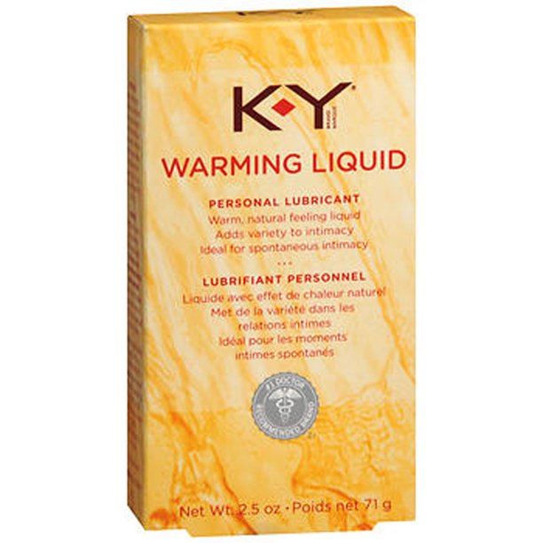 KY Warming Personal Water Based Lubricant 2.5 oz