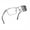 Silver Frame/Photochromic & Anti-blue Light Lens, variant on Joopin Unisex Photochromic Blue Light Blocking Glasses Rectangular Computer Gaming TV Glasses UV400 Protection