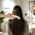 thumbnail image 4 of Unique Bargains 1 Pc Portable Anti-Static Hair Comb Beige Acetate Sheet, 4 of 5