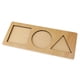thumbnail image 4 of Juguete Montessori Apilable, Rompecabezas de Formas Geométricas, Material de Aprendizaje Educativo para Niños Placa rectangular, 4 of 6