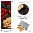 thumbnail image 4 of Rose Hot Yoga Towel with Storage Bag, 72.8"x26.8", Suitable for Yoga, Pilates, Fitness, Gym Towels, 4 of 6