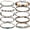 Style E, variant on 10 count Cowboy Hat Bands for Men Women, Leather Hatbands Belt for Cowboy//Fedora/Cowgirl/Straw Hats