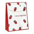 thumbnail image 1 of Bag Valentine's Day Tote Bag Paper Bag Birthday Companion Hand Bag Storage Containers for Organizing Clothes Quilt Storage Bags with Zipper Containers with Lids for Organizing Clothes Bedding Storage, 1 of 1