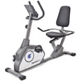thumbnail image 1 of Bicicleta Estática Reclinada Marcy 556342 Ejercicio en Interiores 8 Niveles Resistencia Magnética Asiento Cómodo Gris Marcy 556342, 1 of 2