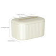thumbnail image 7 of JLFNYA Tissue Box Covers, Kleenex Box Cover, Kleenex Holder, Tissue Box Wall Mounted, Kleenex Holder for Bathroom, Suitable for Toilet, Bathroom, Kitchen, Bedroom, Livingroom, Office, 7 of 7
