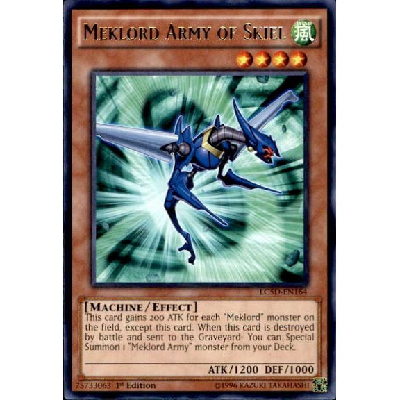 YuGiOh Legendary Collection Mega Pack Rare Meklord Army of Skiel LC5D-EN164