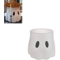 thumbnail image 3 of Bluey Halloween Ghost Decor, Ghost Vase Bucket,Ghost Planter, 2024 New Cutest Ghost Bucket, Air Fern Display Stand Decor for Indoor Outdoor, Home Decor(Large,Small), 3 of 3