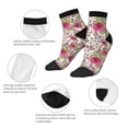 thumbnail image 5 of Pofeuu Rose Mix Leopard 4 Print 30cm Socks, Adult Running Hiking Socks for Youth and Adult, 5 of 7