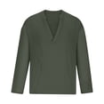 thumbnail image 4 of pstuiky hombres de manga larga, Camiseta deportiva informal de moda para hombre con mangas largas camisetas de hombre m, 4 of 6
