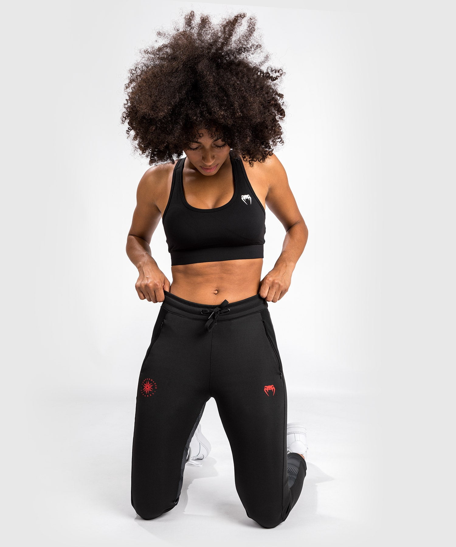 Venum Phantom Jogging Pants - For Women - Black/Red