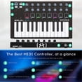 thumbnail image 3 of CONTROLADOR 25 TECLAS MIDI / USB EDITION MINILAB MKII BLACK ARTURIA CONTROLADOR ARTURIA 25 TECLAS MIDI / USB EDITION MINILAB MKII BLACK, 3 of 3