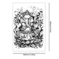 thumbnail image 3 of Etiquetas Engomadas Del Tatuaje Tatuajes falsos de dioses Tatuajes de hombro desechables Fuente de fiesta de moda para la espalda del cuerpo Tmvgtek Libre de BPA, 3 of 3