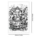 thumbnail image 3 of Etiquetas Engomadas Del Tatuaje Tatuajes falsos de dioses Tatuajes de hombro desechables Fuente de fiesta de moda para la espalda del cuerpo Ndcxsfigh Libre de BPA, 3 of 3