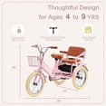 thumbnail image 3 of Kids Bike for Girls, Akaber Tricycle for Kids Age 4-9, 3 of 7