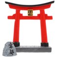 thumbnail image 1 of Figuras en miniatura japonesas con Kyoto Stone Torii Gate Ornament for Fish Tank Tank Zen Garden Accessors Aquarium Micro Landscape Decoración, 1 of 6