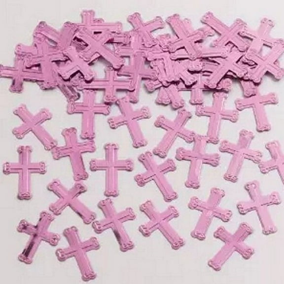Creative Converting Pink Solid Print Easter Confetti