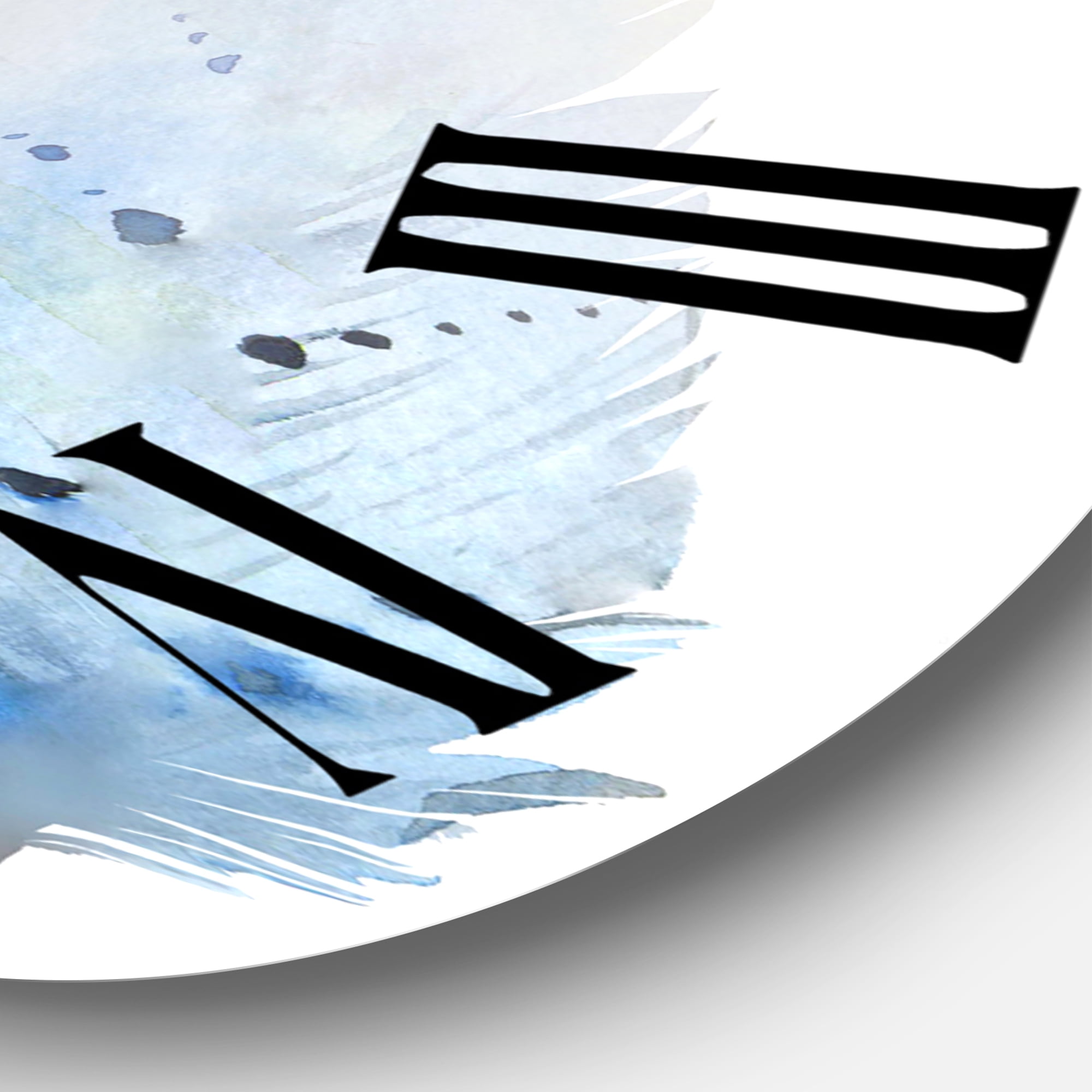 Designart 1 in Quartz Wall Clock